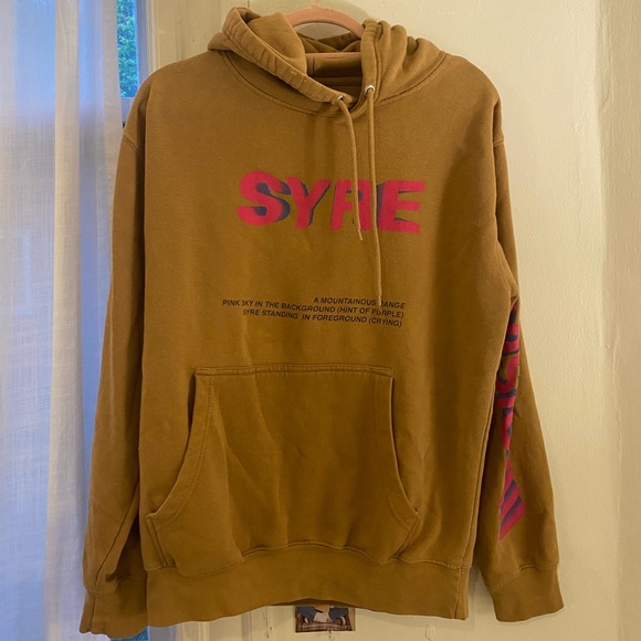 Syre hoodie brown Clearance